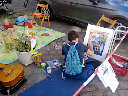 ParkingDay 2020, Wilhelm-Stolze-Straße. Berlin